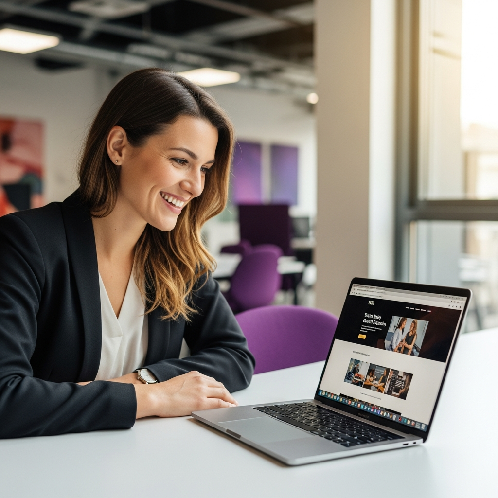 Happy client success